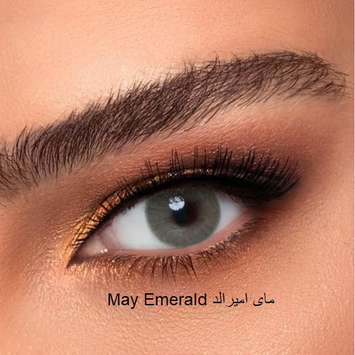 may emerald noor buy 2 get 1 free yearly lenses kuwait ماى اميرالد جرين عدسات نور السنوية الكويت