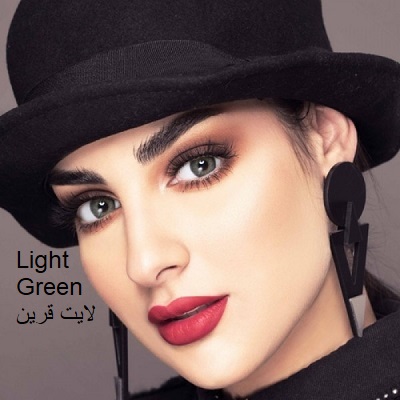 my lens light green buy 2 get 1 contact lenses kuwait عدسات ماى لينس الكويت لون اورو لايت قرين أخضر فاتج
