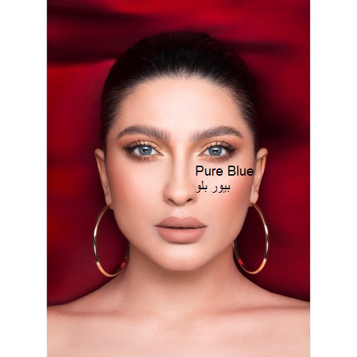 pure blue lazord offer lenses kuwait بيور بلو عدسات لازورد الكويت