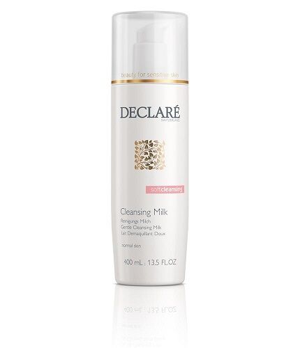 Declare Gentle Cleansing Milk 200ml Kuwait ديكلاريه حليب تنظيف وإزالة مكياج الوجه والعينين مناسب للبشرة الجافة 200 مل الكويت