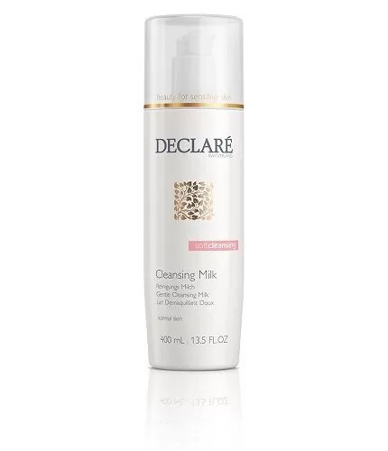 Declare Gentle Cleansing Milk 200ml Kuwait ديكلاريه حليب تنظيف وإزالة مكياج الوجه والعينين مناسب للبشرة الجافة 200 مل الكويت