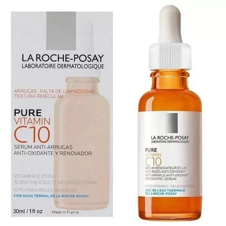 La Roche Posay Vitamin C10 Serum 30 Ml Kuwait لاروش بوزيه سي 10سيرم 30 مل الكويت