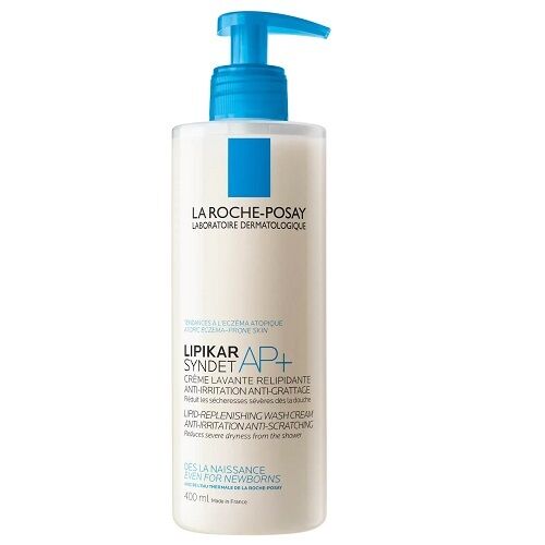 Laroche Lipikar Syndet AP+ Cream Wash 400 Ml Kuwait لاروش ليبيكار سيندت ايه بي +كريم وش 400 مل الكويت