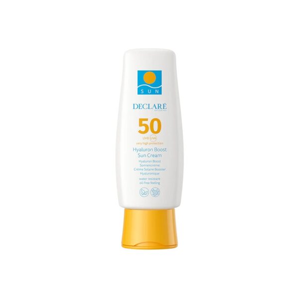Declare Hyaluron Boost Sun Cream SPF50 - 100 ml Kuwait دكلاريه واقي شمس هيالورون بوست بعامل حماية 50 - 100 مل الكويت
