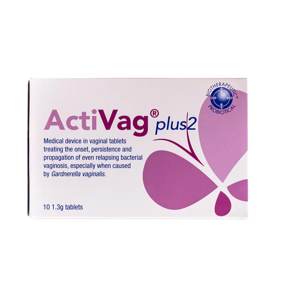 Activag Plus2 Vaginal 10 Tablets Kuwait أكتيفاج بلس2 - 10 تحاميل مهبلية الكويت