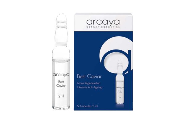 Arcaya Best Caviar 5 Ampoules Kuwait اركايا بيست كافيار 2 مل 5 امبولات الكويت