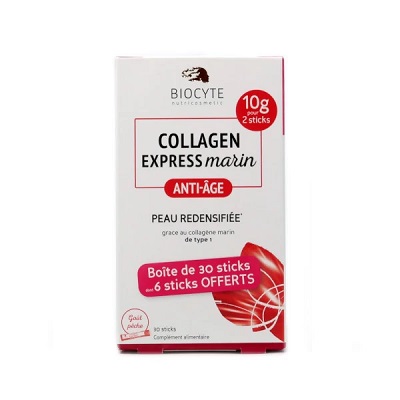 Biocyte Collagen Express 30 Sachets Kuwait بيوسايت كولاجين اكسبرس 30 كيس بالكويت