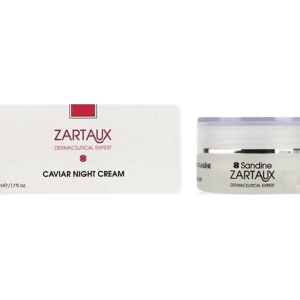 Zartaux Caviar Night Cream 50 ML Kuwait زارتوكس كريم الليل بالكافيار 50 مل الكويت