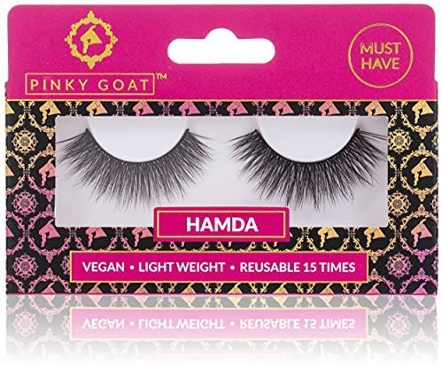 Pinky goat Hamda Eye Lashes Kuwait رموش بينكى جوت حامده بالكويت