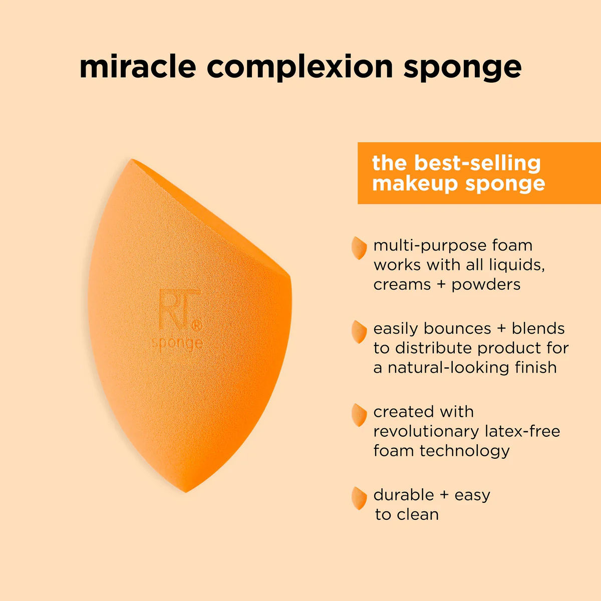2 Miracle Complexion Sponges Real Techniques - Image 2