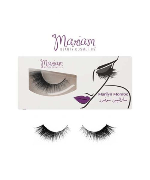 Buy Marilyn Monroe Mariam Beauty Lashes Kuwait Gulf Middle East مارلين مونرو رموش مريم بيوتى الكويت و الخليج الشرق الاوسط