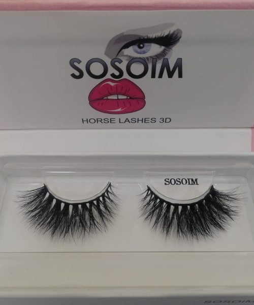 No. 2 SOSOIM Horse Lashes 3D Pink Box