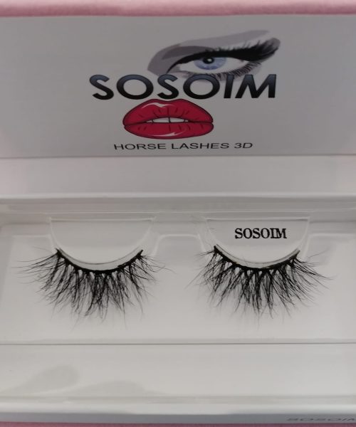 No. 5 SOSOIM Horse Lashes 3D Pink Box